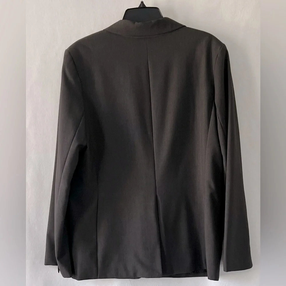 Norma Kamala Size 16 Gray Dress Jacket